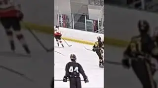 Was this legal I got a game misconduct bc they had to call EMTS #hockey #bighit #usahockey