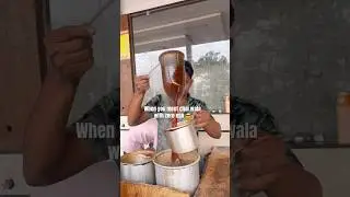 When you meet chai wala with zero ego😎 #travel #tea #ytshorts #shorts #motivation #funny #lifestyle
