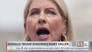 Trump endorses U.S. Rep. Mary Miller over his own 2020 Illinois campaign chair, U.S. Rep. Rodney Dav