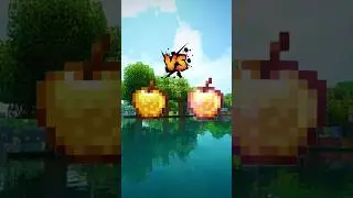 Golden Apple Vs Enchanted Golden Apple 🍎#minecraft #vs #despacito