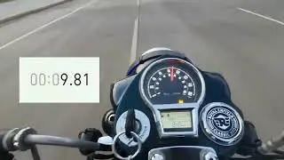 Royal Enfield classic 350 bs6 acceleration test |0-60 kmph and 0-100 kmph acceleration.#classic350