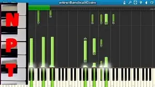 Zendaya - Replay - Synthesia Piano Tutorial