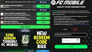 KODE REDEEM TERBARU FC MOBILE HARI INI PAKET BGS BRAZIL GAME SHOW - NEW REDEEM CODE FC MOBILE 25