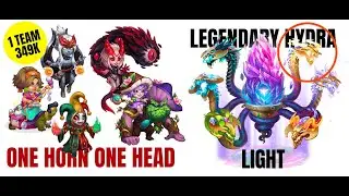 JUST 349K = 220M DAMAGE LIGHT LEGENDARY HYDRA #part2