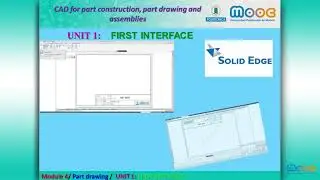 MOOC CAD: Part drawing. Presentation. Module 4