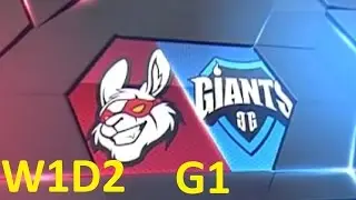 MSF vs GIA Game 1 Highlights - 2017 EULCS SPRING SPLIT - WEEK 1 DAY 2