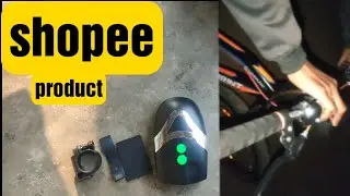 Unboxing cycle light + horn for cycle | from shopee | under 200rs