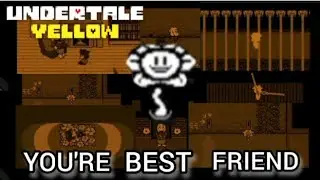 FLOWEY LOCKED IN...(Undertale yellow flowey fight on mobile)