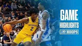 Michigan vs. Duke | HIGHLIGHTS | Big Ten Men's Basketball | 02/21/26