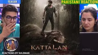 Pakistani Couple Reacts To Kattalan Teaser | Cubes | Pepe | Shareef | Paul | Ajaneesh 