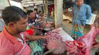 One of the best buffalo beef cutting skills by professional butcher #amazing #best