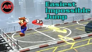 How To Do The Cappy Roll Jump In Super Mario Odyssey | Easy Impossible Jump | Tips