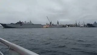 Australian Navy ships.