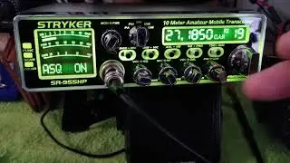 Stryker SR-955HP Set up auto Squelch and scan