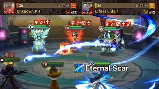 Chill G3 Asia Siege VS Unknown.PH AND Life is unfair - Summoners War