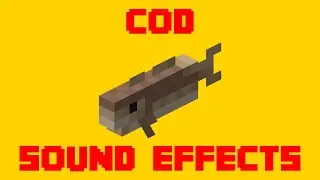 Minecraft Cod Sound Effects! - All Cod SFX For Editing!