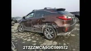 2016 LEXUS RX 350 | VIN 2T2ZZMCA5GC009572