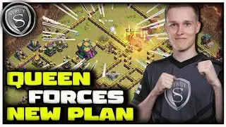 QUEEN FORCES NEW PLAN | STRUT Esports vs Chacha Esports | Clash of Clans