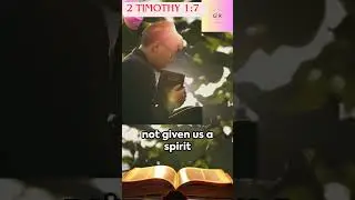 This Bible verse restores boldness in me! No more fear - 2 Timothy 1:7 #gospel   #faithingod