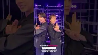 Wタイガ🧡💙馬跳び〜！#鈴木大河 #椿泰我 #IMP. - KISS #Venue101 #初KISS_101