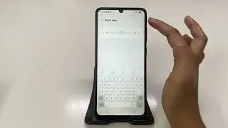 How to Customize Keyboard Font Size in Samsung Galaxy A07 4G?