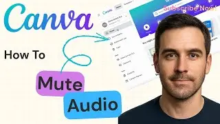 How To Mute Audio in Canva Video | Canva Video Editing Tutorial 2025