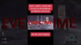 Pokemon Legends Arceus - Easy Shiny Hunting Guide (Find Rare Shiny Fast and Easy)