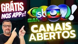 📺COMO ASSISTIR CANAIS ABERTOS nos APPS das TVs! FÁCIL e LEGALIZADO!