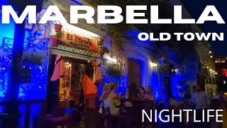 Marbella | walking tour | 🏚️ beautiful old town nightlife | 🌞 summer 2023.
