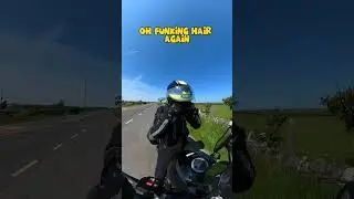 Hair issues! 😩 #rebel1100 #motorcycle #bikelife  #hair #helmet