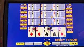 30 Minutes of $50 Hands on 10-Play TDB VP, How Does It Go?