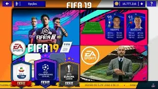 SAIU! DLS 2019 MOD FIFA 19  TOTALMENTE EM HD 350MB MOD ATUALIZADO V.6.07 [DOWNLOAD]