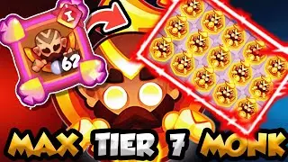 FULL BOARD MAX TIER 7 MONK! TOTAL MADNESS UNLEASHED!