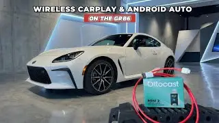 GR86 получает беспроводную поддержку Apple CarPlay и Android Auto