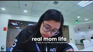 A Real Day in My Life as a Corporate Mom | Work, Breastfeeding, Packing Orders & Skincare