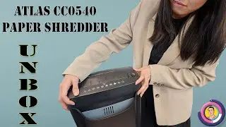 Atlas CC0540 Paper Shredder - Unbox