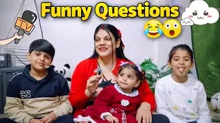 Bachon ke Cute & Funny Answers 😂 | Kids Funny Questions | Family Vlog @pooja_yogesh #funnyvideo