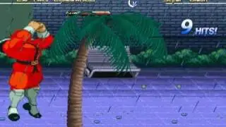 MasterBoris Mugen Rebirth: C. Commando vs Super Bison