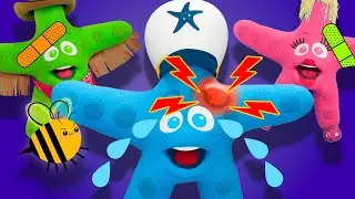Boo Boo Song | Five Little Starfish! | On The Dock! Kids Songs