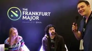 Vip fan tour of frankfurt major with drunken icefrog