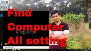 How to find computer all setting,You can find all computer details.