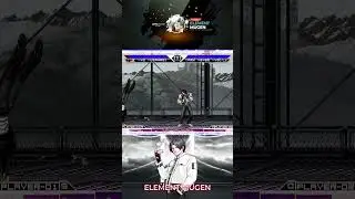 [KOF Mugen] Dark Abyss Kyo Combo #kofmugen #combo