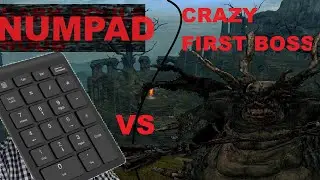 Asylum Demon defeated with the Straight Sword Hilt : Numpad Edition