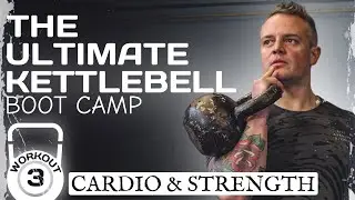 3: 60 Min Full Body Kettlebell Workout (Cardio & Strength)🔥Ultimate Kettlebell Boot Camp