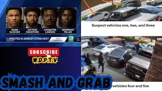 YN&rsquo;S SMASH & GRAB AT A CALIFORNIA JEWELRY STORE. | WE DA PEOPLE TV REACTION! #jewelry #news #cops