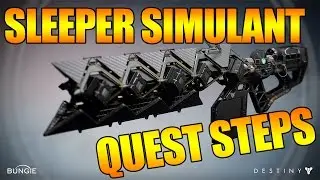 Destiny: The Taken King - Sleeper Simulant Quest Steps[PART 1]