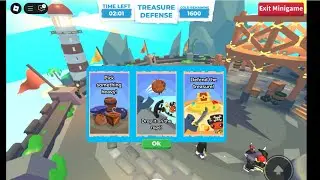 New Treasure Defense Minigame in Adopt Me Roblox
