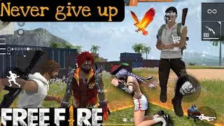 never give up | garena free fire gameplay video | free fire #ytshorts #shorts