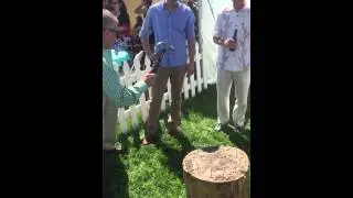 Gold Cup 2015 - Nail in the Stump Game