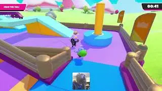 fall guys ultimate knockout funny moment grab the tail